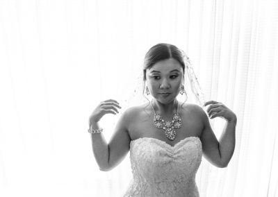 bride getting ready