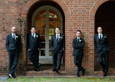 groomsmen wedding party engagement